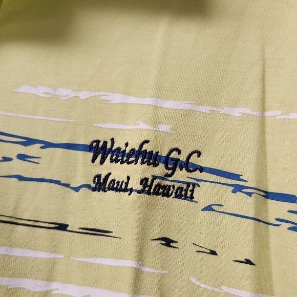Waiehu Golf Course Polo Shirt L - Picture 2 of 6